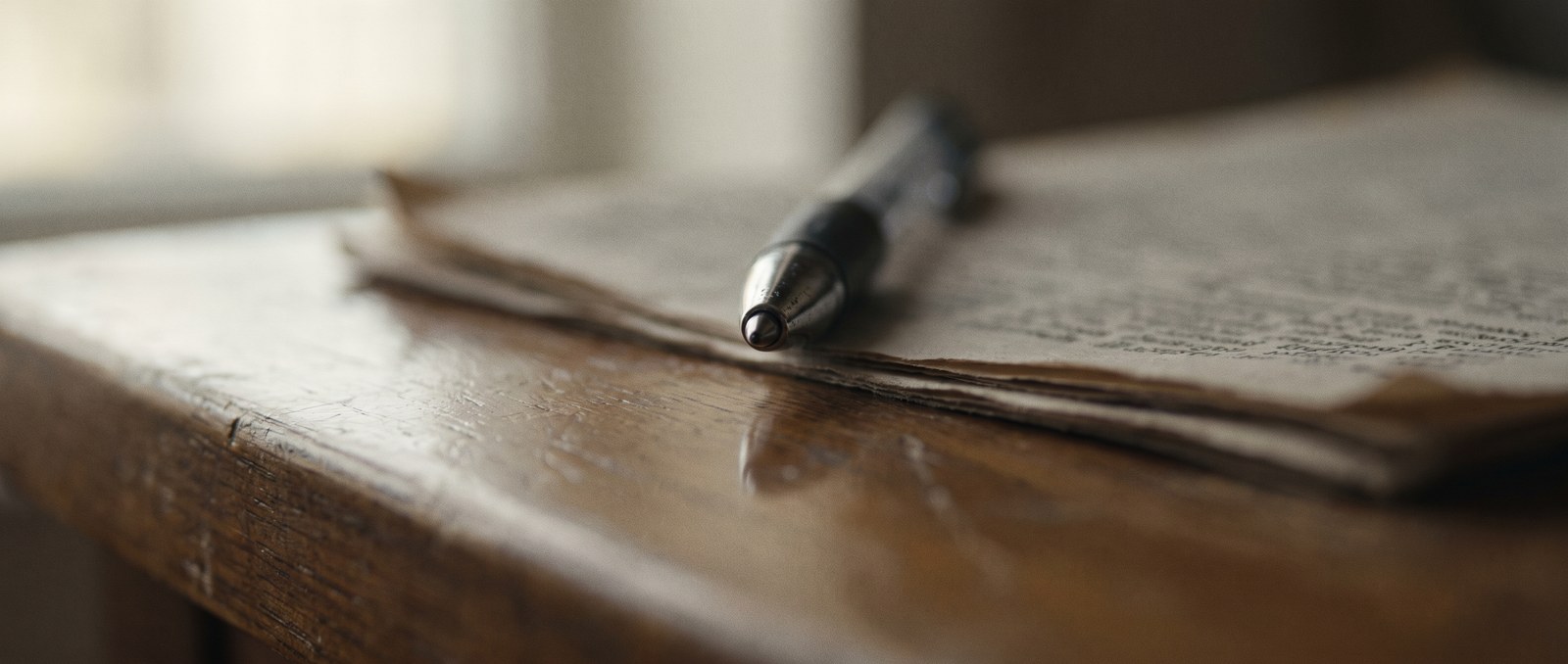 A builder purchase contract and a resale real estate contract side by side on a desk