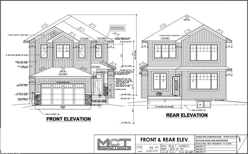 8414 223A Street NW, Rosenthal (Edmonton) — new house, photo 1